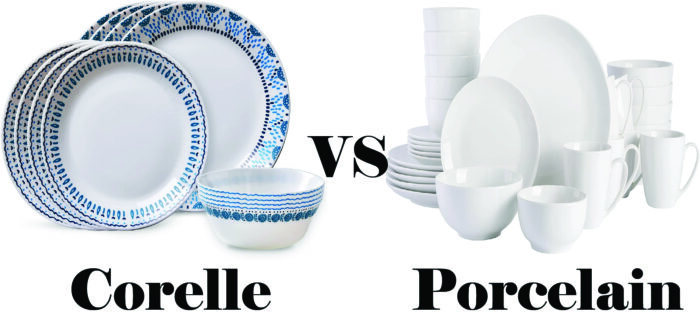 Corelle vs Porcelain