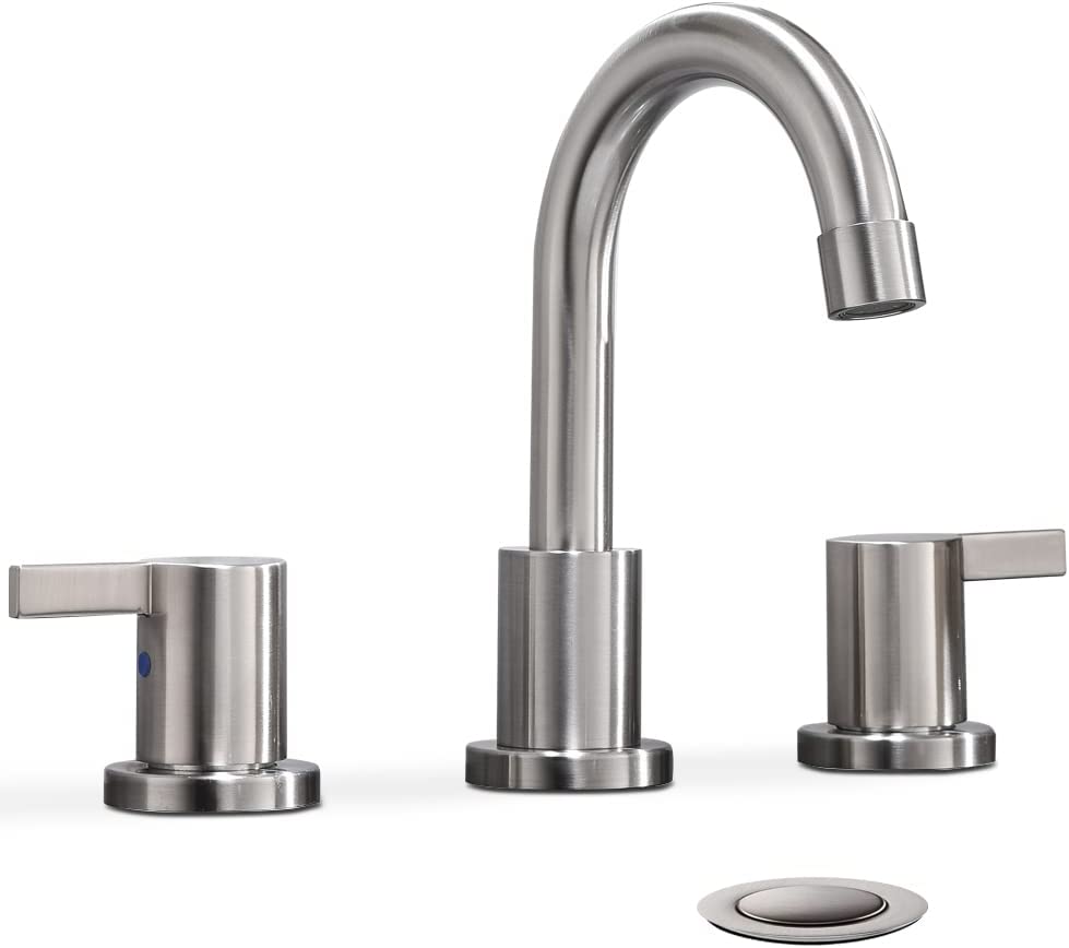 How to keep brushed nickel faucets from spotting?