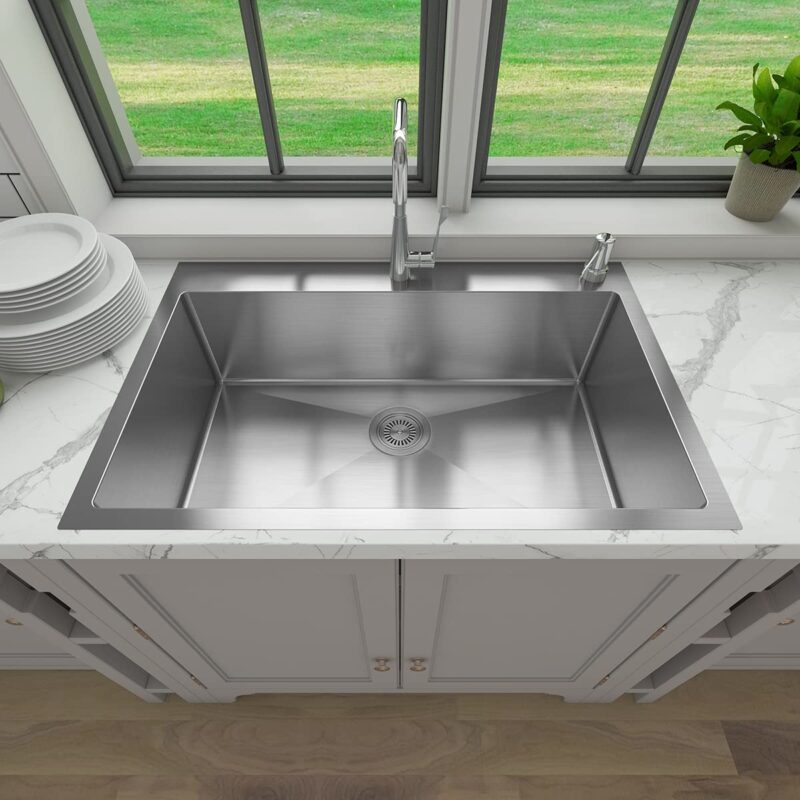 Can you replace a kitchen sink without replacing the countertop?