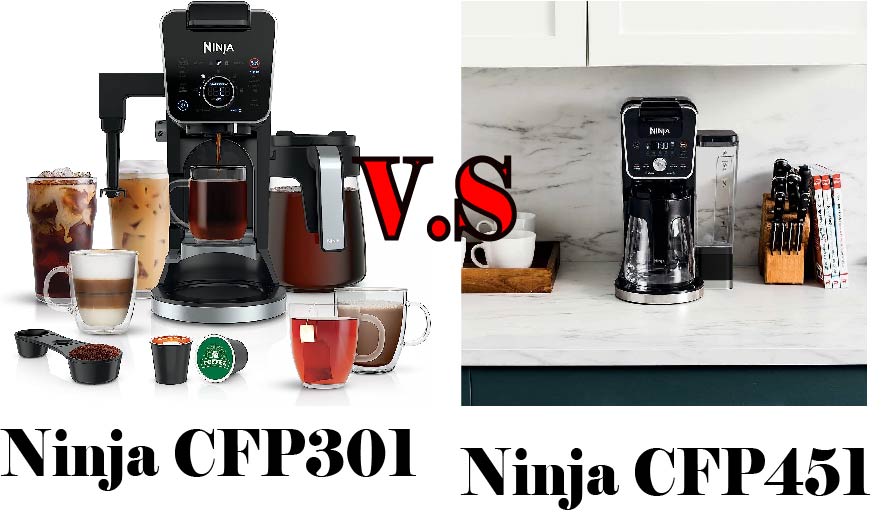 Ninja CFP451 vs CFP301