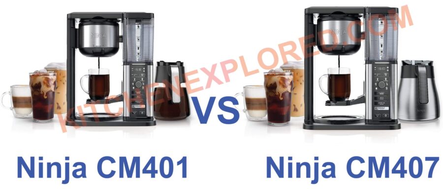 Ninja CM407 vs CM401